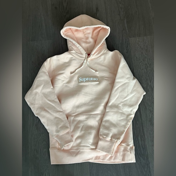 Supreme Other - Supreme Box Logo Hoodie Peach 🍑